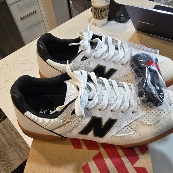 New Balance Numeric Tom Knox 600 White/Black (NM600WTA) MENS SIZE 10 SKATEBOARD - Picture 2 of 16